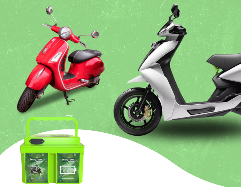 lithium battery pack with e scooter